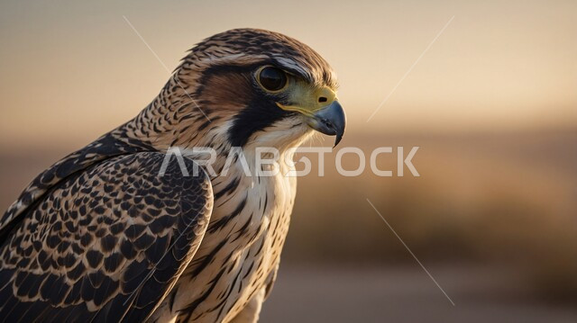 رمز القوة والتحدي وحدة البصر، ترويض وتدريب الطيور الجارحة والمفترسة، إقامة نادي الصقور في موسم الصيد السنوي في المملكة العربية السعودية، الفخر بالتراث السعودي العريق في تربية طائر الصقر