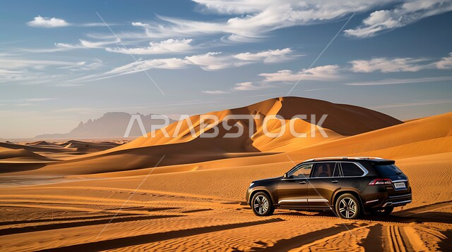 مغامرة شيقة في البيئة الصحراوية، مغامرات سفاري على الكثبان الرملية، قيادة سيارة الدفع الرباعي ( التطعيس )، الاستمتاع بممارسة الهوايات والأنشطة الترفيهية في مناطق الصحراء السعودية