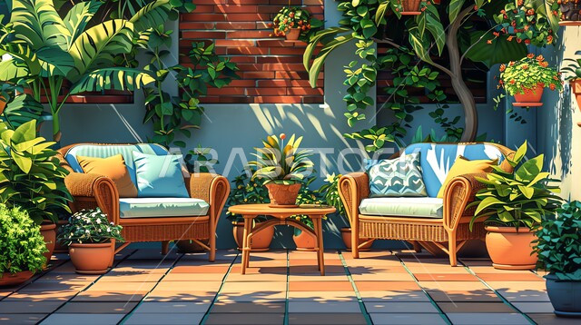 الاهتمام في نباتات الزينة الخضراء, التصاميم الداخلية لغرف الجلوس على الطراز الحديث، غرفة معيشة مع أثاث منزلي بسيط, ديكور داخلي راقي للفلل والشقق السكنية في المملكة العربية السعودية, مكان للاسترخاء والاستجمام وسط الطبيعة