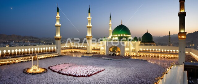 Excitement and suspense in celebration of Saudi National Day on September 23, entertainment activities and events in the Kingdom of Saudi Arabia, famous tourist attractions, pride in belonging to the national identity, the arts of mosque architecture, Saudi Founding Day events on February 22