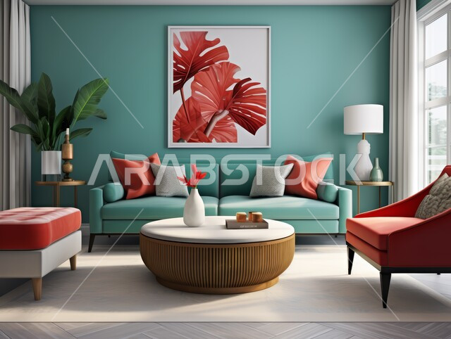 شقق وفلل سكنية في المملكة العربية السعودية، أثاث منزلي راقي ومريح ,غرف معيشه بتصاميم عصرية حديثه فاخرة، التحف والديكورات الداخليه الأنيقة، غرفة جلوس بتصاميم فاخرة، الاهتمام بنباتات الزينة الخضراء