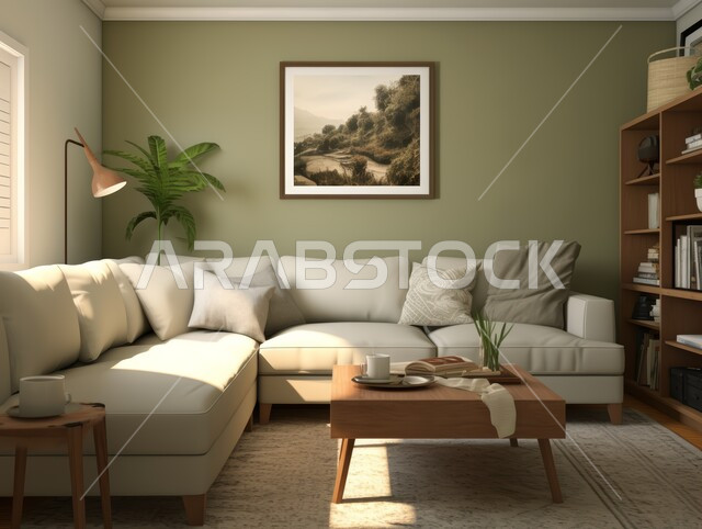 شقق وفلل سكنية في المملكة العربية السعودية، أثاث منزلي راقي ومريح ,غرف معيشه بتصاميم عصرية حديثه فاخرة، التحف والديكورات الداخليه الأنيقة، غرفة جلوس بتصاميم فاخرة، الاهتمام بنباتات الزينة الخضراء