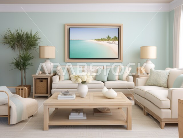 ديكورات داخليه باللون البيج، غرفة معيشة بتصاميم عصرية حديثه، غرفة جلوس و أثاث منزلي راقي، تصاميم عصرية فاخرة، شقق وفلل سكنية, فنادق ومنتجعات فاخره، ديكور داخلي