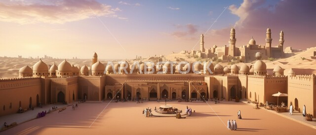 مساجد وقبب طينية قديمة، الآثار التاريخية والبيوت الطينية في الأحياء السكنية, القرى والمدن القديمة في المملكة العربية السعودية, الهندسة الفنية المعمارية على الطراز التقليدي, أشجار النخيل المحيطة بالمناطق الخليجية التراثية 