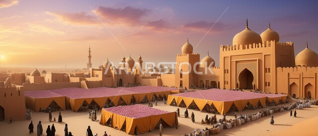 مساجد وقبب طينية قديمة، الآثار التاريخية والبيوت الطينية في الأحياء السكنية, القرى والمدن القديمة في المملكة العربية السعودية, الهندسة الفنية المعمارية على الطراز التقليدي, أشجار النخيل المحيطة بالمناطق الخليجية التراثية 