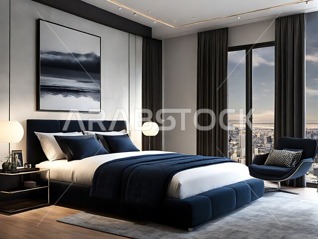 Architectural engineering art and interior design for homes and houses, elegant interior home furniture and accessories, bedroom with modern contemporary designs, luxury residential apartments and villas, hotels and resorts with high-end decorations