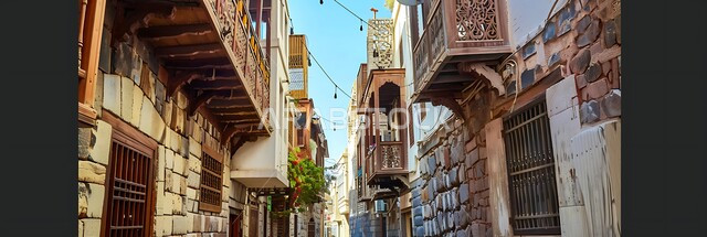 الفنون والتصاميم الهندسية والتراث العربي في مدينه جدة، الاحياء والحارات والمعالم  التاريخية السياحية  في المملكه العربيه السعودية ، المباني الأثرية المصنوعة من الحجر  في البلد التاريخي،  الشرفات والنوافذ الخشبية والتصميمات المعقدة للبناء المعماري العربي القديم