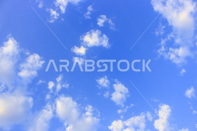 Spectacular landscapes in the sky of Saudi Arabia