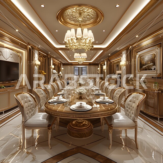 غرفة اجتماعات واسعة مع طاولة محاطة بكراسي، غرف مكتبية بتصاميم وديكورات داخلية فخمة، التصميم العصري الحديث للمكاتب في الشركات السعودية، النوافذ والواجهات الزجاجية