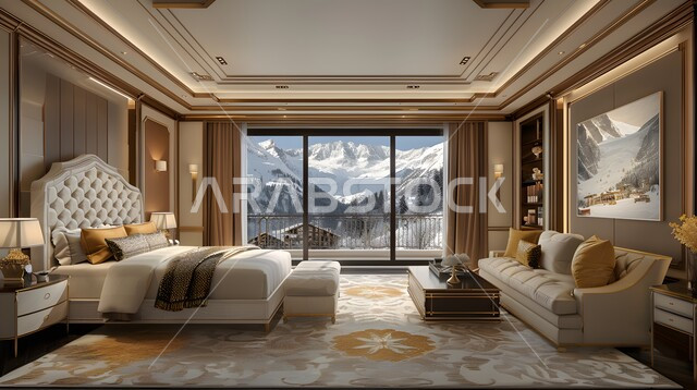 تصميمات وديكورات داخلية على الطراز االحديث، غرفة نوم باللون الأبيض بتصاميم عصرية، شقق وفلل سكنية مميزة، غرف بأثاث منزلي أنيق وراقي، الفنادق والمنتجعات الفخمة في المملكة العربية السعودية، الواجهات الزجاجية الضخمة