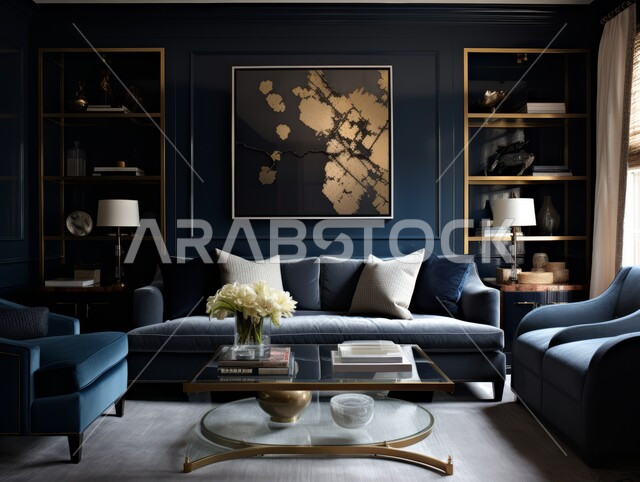 التحف والديكورات الداخليه الأنيقة، شقق وفلل سكنية في المملكة العربية السعودية، غرف معيشه بتصاميم عصرية حديثه، غرفة جلوس فاخرة و أثاث منزلي راقي ومريح