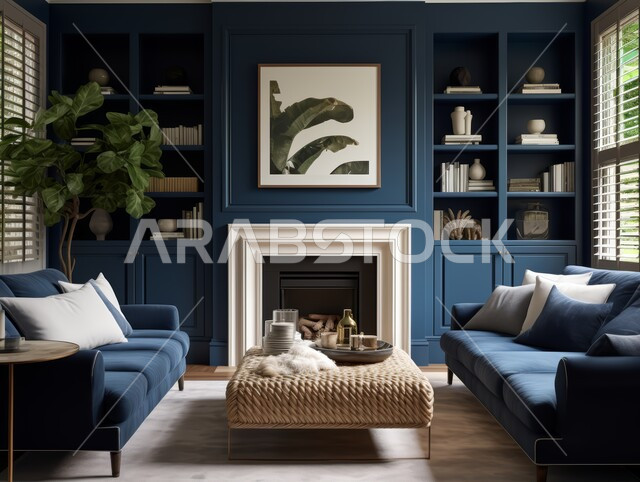 التحف والديكورات الداخليه الأنيقة، شقق وفلل سكنية في المملكة العربية السعودية، غرف معيشه بتصاميم عصرية حديثه، غرفة جلوس فاخرة و أثاث منزلي راقي ومريح، الاهتمام بنباتات الزينة الخضراء