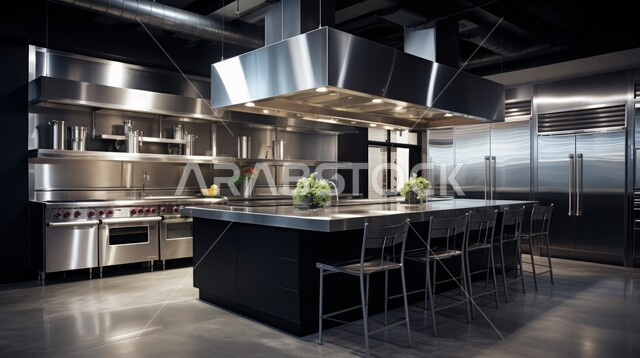 ديكورات داخلية راقية ، التصميم العصري للمطابخ الفاخرة في المملكة العربية السعودية، الأضواء والأنوار والأكسسوارات المنزلية، الفن الهندسي المعماري للفلل والشقق السكنية