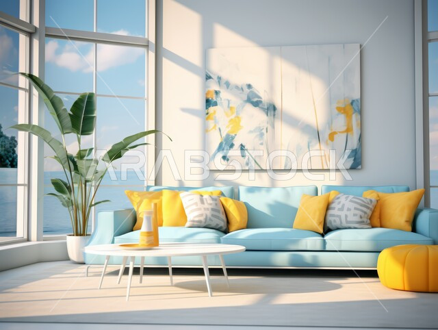 تصاميم عصرية مبتكرة لغرف المعيشة، مفهوم الأناقة والترتيب والأختيار الراقي للديكورات، أشكال جديدة وحديثة لغرف الجلوس في بيوت ومنازل المملكة العربية السعودية، مواكبة الموضة والتطور العمراني والهندسي، أثاث منزلي فاخر واكسسوارات أنيقة