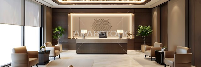 قاعة اجتماعات واسعة مع أثاث مريح و أنيق، غرفة أعمال واسعة مجهزة بديكورات فاخرة,غرف مكتبية بتصاميم داخلية فخمة، التصميم العصري الحديث للمكاتب في الشركات السعودية