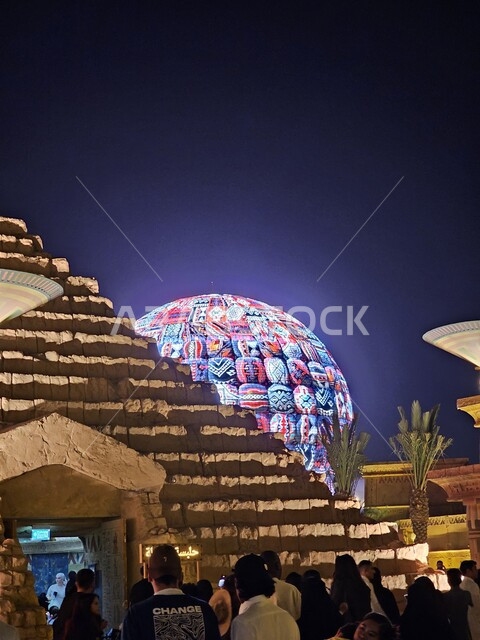 Discover civilizations and cultures around the world, historical monuments and landmarks in the Egyptian section of Boulevard World in Riyadh, distinctive statues and sculptures from the Egyptian civilization, tourist attractions in the Kingdom of Saudi Arabia