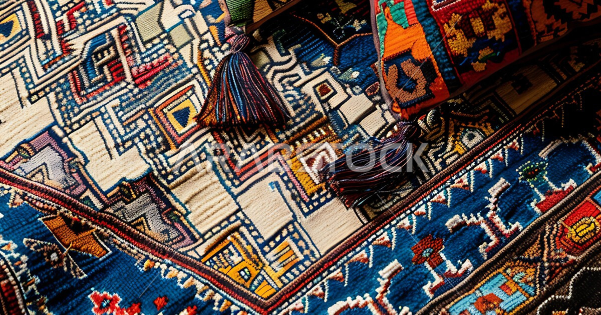 Engravings and decorations from Saudi heritage, traditional handicraft ...