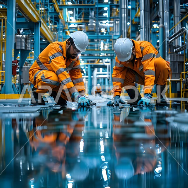 العمل في مجال الصناعات والمشاريع البيتروكيماوية، خطوط الأنابيب والكابلات الفولاذية، مفهوم إنتاجية الغاز في المملكة العربية السعودية, متابعة سير الاعمال في المصانع والمعامل، مجموعة من المهندسين العرب الخليجيين السعوديين يعملون في مصنع تكرير النفط والغاز