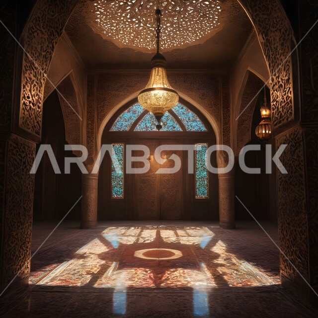 مفهوم دمج الحضارة مع العراقة والأصالة، الديكورات والتصاميم الداخلية للعمارة الإسلامية، زخارف ونقوش للأقواس والنوافذ في العمارات التقليدية في المملكة العربية السعودية، واجهات زجاجية مميزة