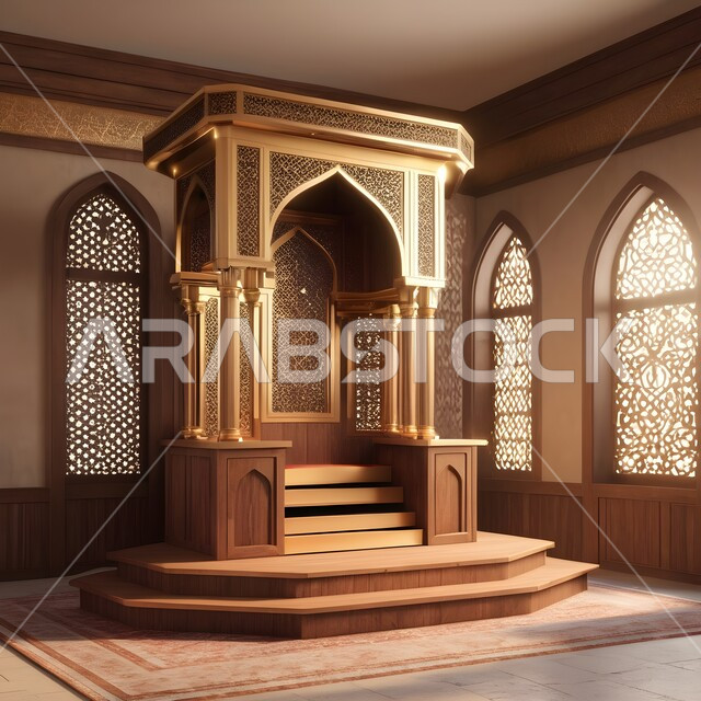 اداء الفرائض والصلوات, دمج الحضارة مع الأصالة، الزخارف والنقوش الاسلامية في احد المساجد في المملكة العربية السعودية, الديكورات الداخلية المميزة على الطراز الاسلامي, مفهوم العبادة والتقرب الى الله