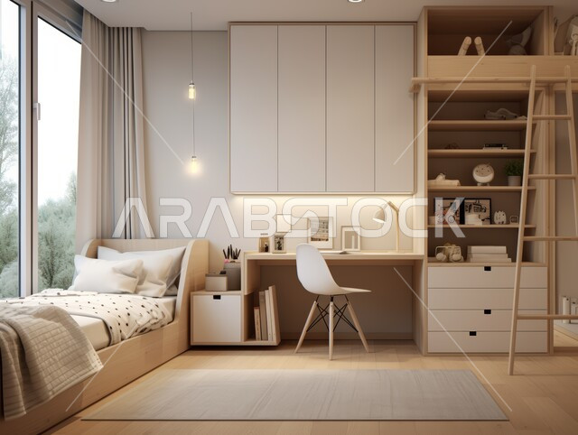 ديكورات وتصاميم داخلية راقية، فنون الهندسة المعمارية والديكور المتطور، غرفة نوم بأثاث أنيق، شقق وفلل سكنية فاخرة في السعودية، فنادق ومنتجعات حديثة