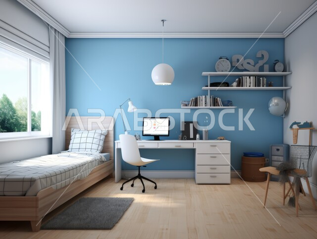 ديكورات وتصاميم داخلية راقية، فنون الهندسة المعمارية والديكور المتطور، غرفة نوم بأثاث أنيق، شقق وفلل سكنية فاخرة في السعودية، فنادق ومنتجعات حديثة