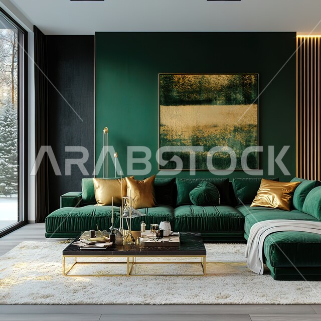 تصميم داخلي حديث لشقة سكنية ، تصاميم وديكورات داخلية ، تصميم معماري هندسي حديث ، شقق سكنية بتصاميم عصرية ، غرفة معيشة بتصاميم فاخرة وأنيقة ، أثاث منزلي راقي