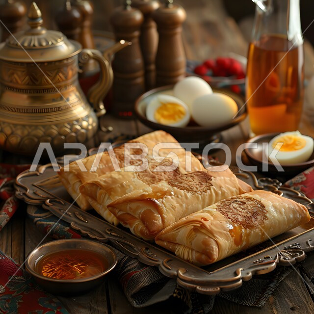 أنواع من الحلويات تقدم في الأعياد والمناسبات، أطباق من الحلوى العربية الشرقية، مأكولات غنية بالسكريات والسعرات الحرارية، كرم الضيافة في المملكة العربية السعودية, منتجات محلية وطنية