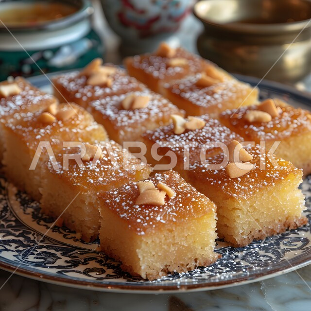 أنواع من الحلويات تقدم في الأعياد والمناسبات، أطباق من الحلوى العربية الشرقية، مأكولات غنية بالسكريات والسعرات الحرارية، كرم الضيافة في المملكة العربية السعودية, منتجات محلية وطنية