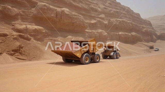 التطور والتحديث وإعادة الإعمار للمنشآت والمباني في المملكة العربية السعودية, آلات ومعدات ثقيلة, جرافة تعمل على رفع وتعبئة الرمال والحصى، مفهوم الهندسة والبناء والتطوير، مهن ووظائف هندسية