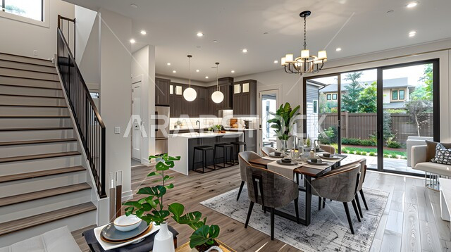 الفنون الهندسية في تصميم طاولة الطعام، غرفة سفرة بتصاميم كلاسيكية راقية، ديكورات منزلية داخلية حديثة لغرف الطعام، استخدام الطراز الفني الانيق في الاثاث المنزلي، شقق وفلل سكنية في المملكة العربية السعودية