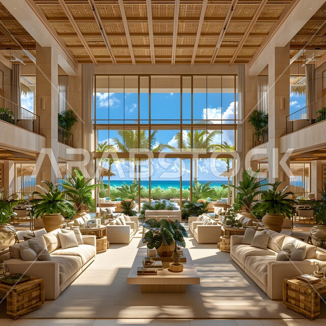 التصاميم الأنيقة لغرف الجلوس المريحة على الطراز الحديث، غرفة معيشة مع أثاث منزلي فاخر بالألوان الراقية، الديكورات الداخلية الراقية للفلل والشقق السكنية في المملكة العربية السعودية، اكسسوارات وتحف عصرية