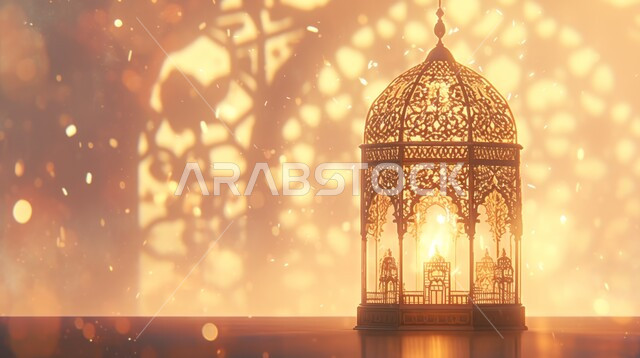فوانيس معلقة مصابيح عربية تقليدية زينة وديكور وأنوار الاحتفال بالمناسبات والأعياد الدينية الإسلامية, الاستعداد لاستقبال الشهر الفضيل, البهجة بقدوم رمضان المبارك, الأجواء الروحانية في الأيام الفضيلة, شهر العبادة والتقرب من الله تعالى.