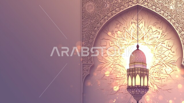 البهجة بقدوم رمضان المبارك، فانوس مزخرف معدني مضيء معلق, ديكورات وزينة و أنوار، الاحتفال بالمناسبات و الأعياد الدينية الإسلامية, أضواء و مصابيح عربية تقليدية, الأجواء الروحانية في الأيام الفضيلة, الاستعداد لاستقبال الشهر الفضيل، خلفية رمضانية