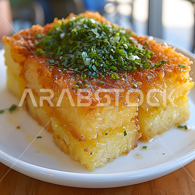  قطع الحلوى الشهية، وصفات شرقية مشهورة، سكريات وحلويات بالقطر، طبق من حلا الكنافة المحشوة بالقشطة والمزينة بالفستق الحلبي، مأكولات ومطاعم في المملكة العربية السعودية