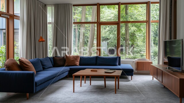 مفهوم الأناقة والهدوء والراحة, الديكورات الداخلية لغرف المعيشة, أثاث منزلي فاخر، فلل وشقق سكنية في المملكة العربية السعودية, اكسسوارات وتحف عصرية، التصاميم الراقية لغرف الجلوس المريحة على الطراز الحديث