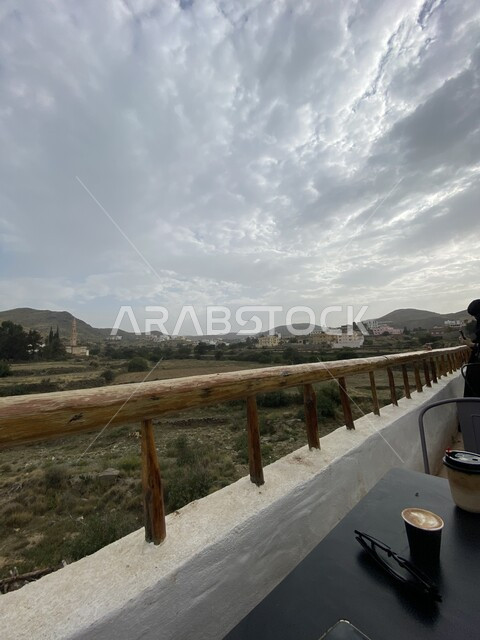 Enjoyment, contemplation and recreation, rugged stone roads, mountainous environment of Abha region in Asir, green nature, parks and beautiful gardens, rocky mountain ranges and high peaks, terrain, trees and plants covering the mountain slopes, natural places for adventures and safari trips