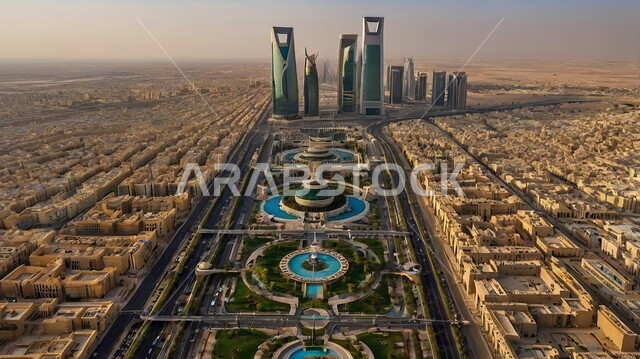 الفن الهندسي المعماري للأبراج وناطحات السحاب, بناء مستقبل حضاري ومتطور, منظر تخيلي مستقبلي للتقدم و النمو العمراني, المباني والمنشآت التجارية الشاهقة في المملكة العربية السعودية, رؤية سعودية مستقبلية 2030