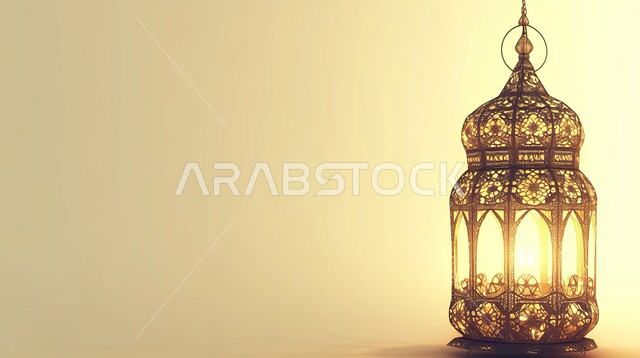 فانوس معدني مزخرف مضيء, الأجواء الروحانية في الأيام الفضيلة, زينة و ديكورات و أنوار الاحتفالات بالمناسبات و الأعياد الدينية الإسلامية, البهجة بقدوم رمضان المبارك, أضواء و مصابيح عربية تقليدية, الاستعداد لاستقبال الشهر الفضيل