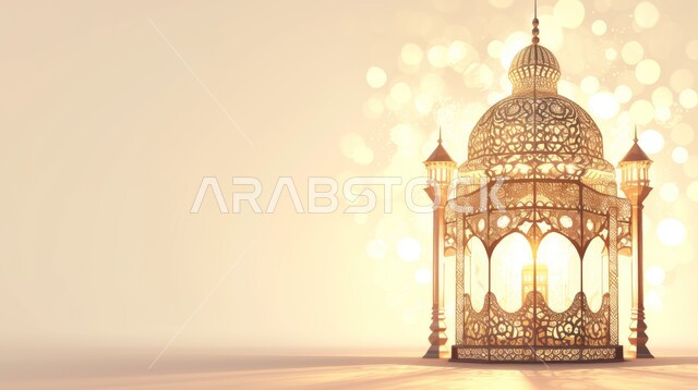 البهجة بقدوم رمضان المبارك, فانوس معدني مزخرف مضيء, الأجواء الروحانية في الأيام الفضيلة, زينة و ديكورات و أنوار الاحتفالات بالمناسبات و الأعياد الدينية الإسلامية, أضواء و مصابيح عربية تقليدية, الاستعداد لاستقبال الشهر الفضيل