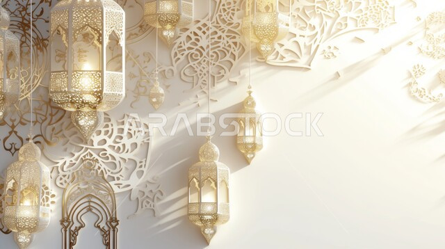 الأجواء الروحانية في الأيام الفضيلة, فانوس معدني معلق مزخرف مضيء, زينة و ديكورات و أنوار الاحتفالات بالمناسبات و الأعياد الدينية الإسلامية, البهجة بقدوم رمضان المبارك, أضواء و مصابيح عربية تقليدية, الاستعداد لاستقبال الشهر الفضيل