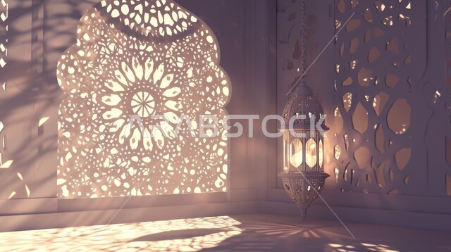 الأجواء الروحانية في الأيام الفضيلة, فانوس معدني معلق مزخرف مضيء, زينة و ديكورات و أنوار الاحتفالات بالمناسبات و الأعياد الدينية الإسلامية, البهجة بقدوم رمضان المبارك, أضواء و مصابيح عربية تقليدية, الاستعداد لاستقبال الشهر الفضيل