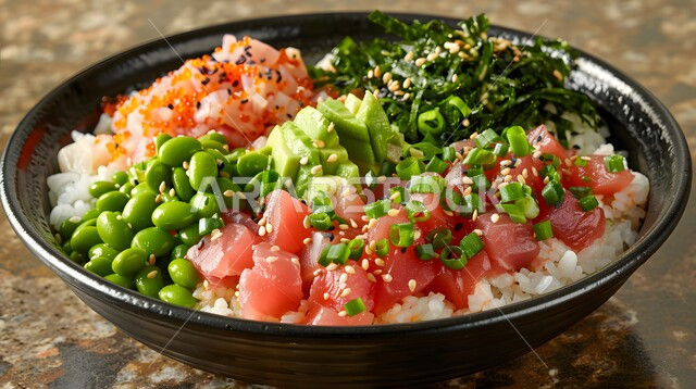 الأساليب الفنية في تقديم الطعام في مطاعم ومطابخ السعودية، مأكولات شرقية لذيذة، وجبات غذائية صحية، المقبلات العربية الباردة، طبق بوكي اللذيذ مع المكونات الطازجة