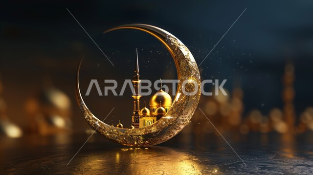 مجسمات رمضانيه ثلاثية الابعاد للمآذن والقبب للمساجد الإسلامية, الديكورات والتصاميم الهندسية المميزة في رمضان المبارك, زينة الاعياد والمناسبات الدينية، العبادة والتقرب إلى الله تعالى, قدوم شهر الخير