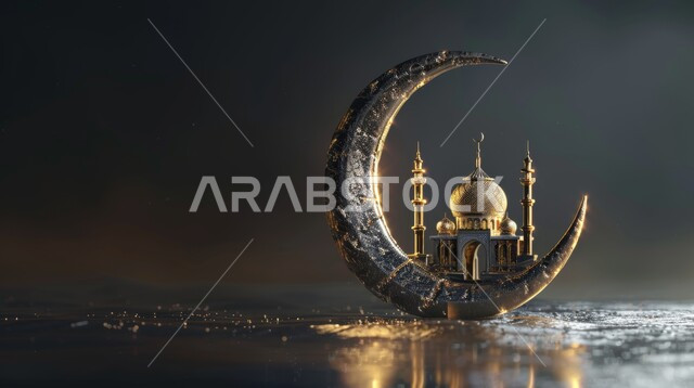 مجسمات رمضانيه ثلاثية الابعاد للمآذن والقبب للمساجد الإسلامية, الديكورات والتصاميم الهندسية المميزة في رمضان المبارك, زينة الاعياد والمناسبات الدينية، العبادة والتقرب إلى الله تعالى, قدوم شهر الخير