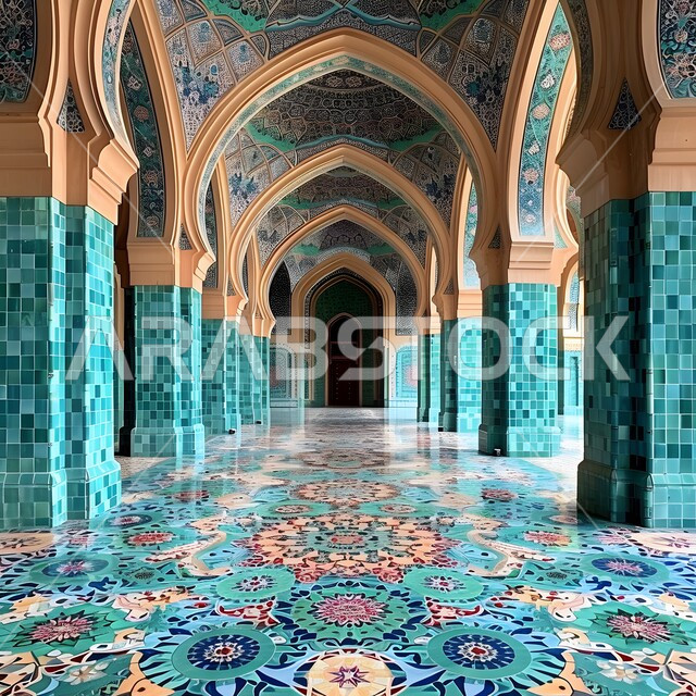 الأقواس والأعمدة المزخرفة, مفهوم العبادة والتقرب إلى الله, الديكورات والتصاميم الخارجية الحديثة، الفن الهندسي المعماري على الطراز الاسلامي للمساجد في المملكة العربية السعودية، أماكن ومعالم دينية مقدسة, نداء المسلمين لأداء الفرائض والصلوات