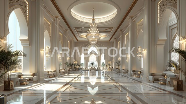 التصميم الراقي لردهة ومدخل الاستقبال في الفندق، لوبي اوتيل بديزاينات عصرية حديثه، مكاتب وشركات تجارية في المملكة العربية السعودية، التصاميم والديكورات الداخلية للفنادق والمنتجعات الفاخرة