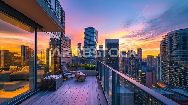 منظر تخيلي مستقبلي للتقدم و النمو العمراني, المباني والمنشآت التجارية الشاهقة في دبي, رؤية سعودية مستقبلية 2030, الفن الهندسي المعماري للأبراج وناطحات السحاب, بناء مستقبل حضاري ومتطور