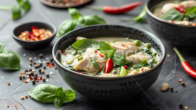 A plate of chicken salad with vegetables, fast food restaurants, distinctive recipes in the kitchens of the Kingdom of Saudi Arabia, delicious Eastern Arab cuisine, healthy high-protein meals