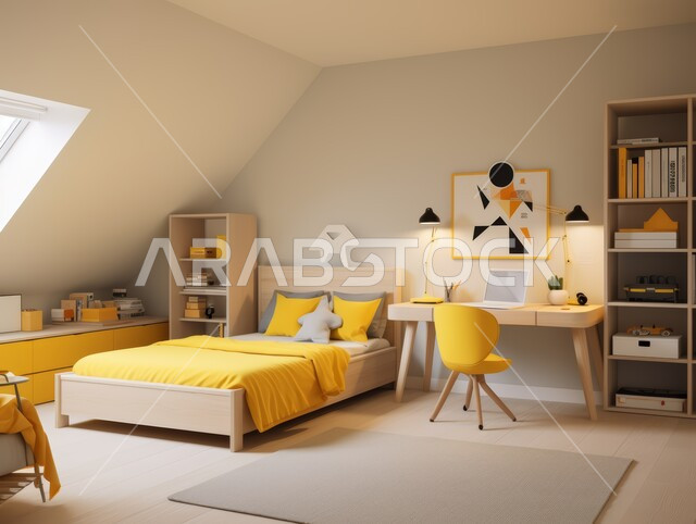 غرفة نوم بتصميم معاصر حديث ، ديكورات داخليه ، أثاث منزلي فاخر، تصاميم عصرية راقيه، شقق وفلل سكنية ، فنادق ومنتجعات في المملكة العربية السعودية 